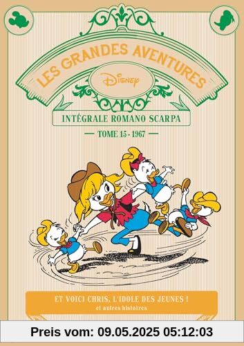 Les Grandes aventures de Romano Scarpa - Tome 15: 1967 - Et voici Chris, l'idole des jeunes ! et autres histoires Les Grandes aventures de Romano Scarpa - Tome 15: 1967 - Et voici Chris, l'idole des jeunes ! et autres histoires