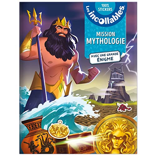 Les Incollables - Mission Mythologie - Mes énigmes en stickers: Avec une grande enquête von PLAY BAC