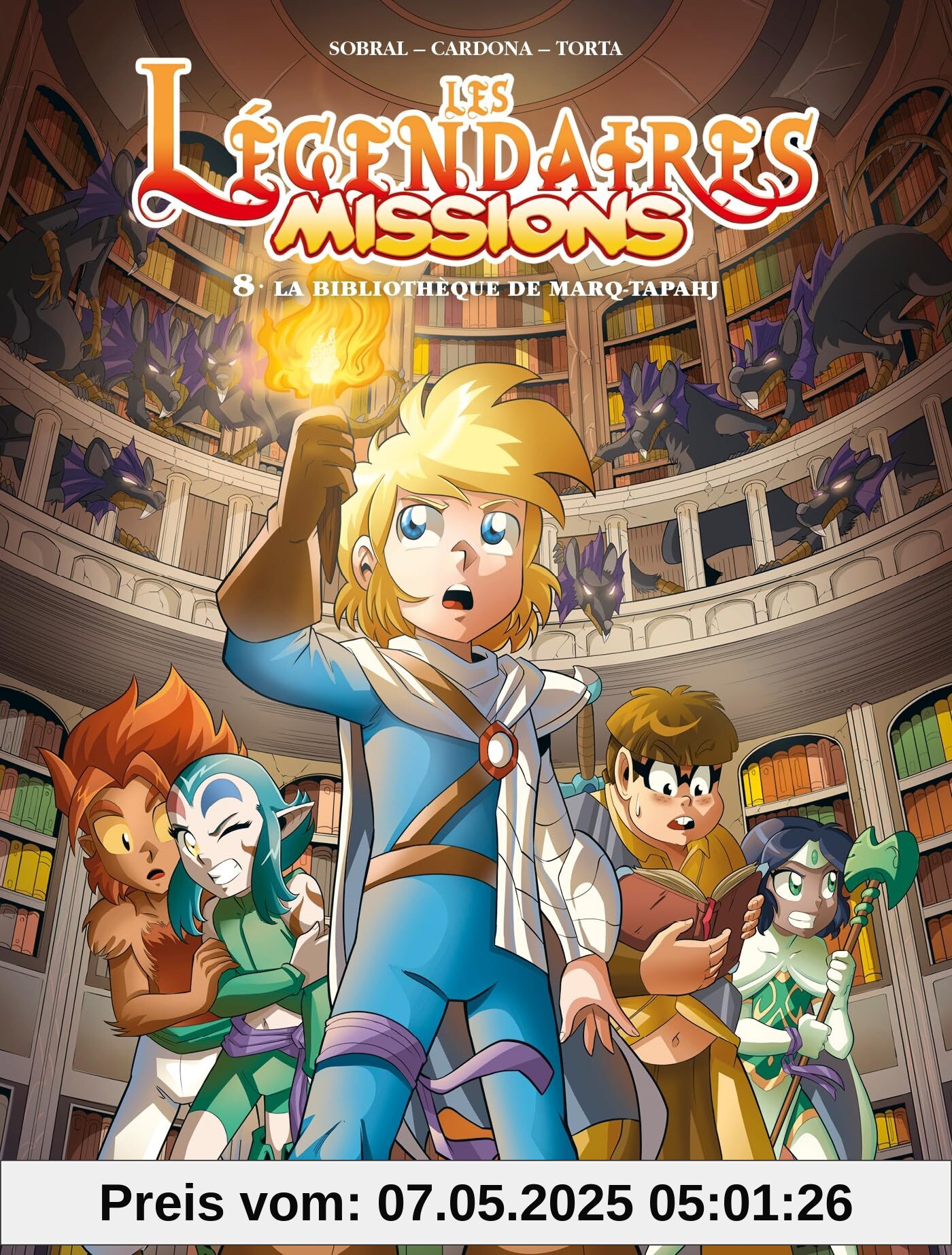 Les Légendaires - Missions T08: La bibliothèque de Marq-Tapahj