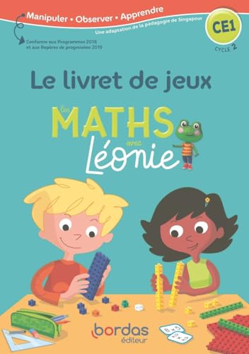Les Maths avec Léonie CE1 2020 Livret jeux von Bordas