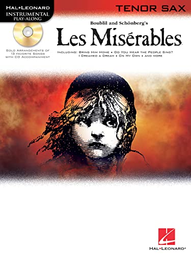Les Miserables Play-Along Pack -For Tenor Sax-: Noten, CD, Sammelband für Saxophon, Tenor-Saxophon (Hal Leonard Instrumental Play-along) von Hal Leonard