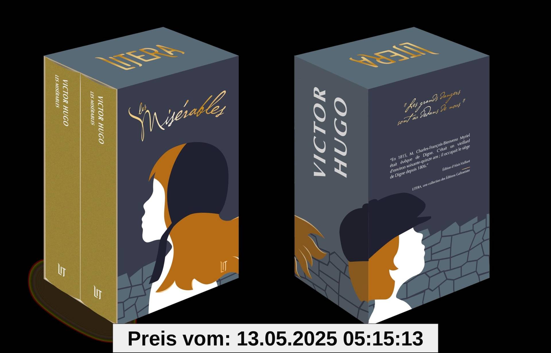 Les Misérables coffret - édition Litera
