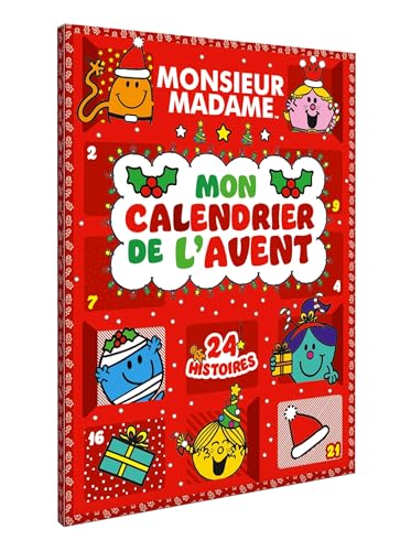 Les Monsieur Madame - Calendrier de l'Avent 2024: Calendrier de l'Avent - 24 histoires von HACHETTE JEUN.