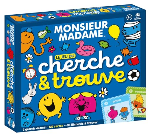 Les Monsieur Madame - Le jeu du cherche et trouve: Coffret jeu cherche et trouve Les Monsieur Madame - Le jeu du cherche et trouve: Coffret jeu cherche et trouve von HACHETTE JEUN.