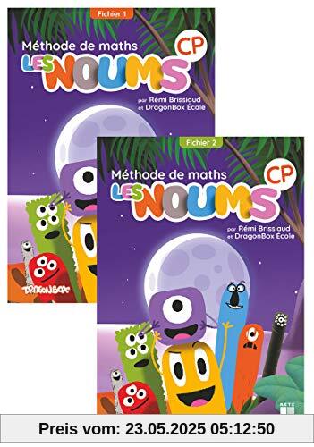 Les Noums CP - Méthode de maths - Fichier de l'élève en 2 volumes