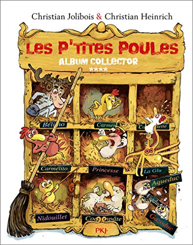 Les P'tites Poules - Album collector T04 (tomes 13 à 16) (4): Le Poule au Bois Dormant ; Les P'tites Poules et l'île de Toutégratos ; Les P'tites ... ; Les P'tites Poules et la famille malpoulie von POCKET JEUNESSE