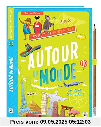Les Petits Fortiches - Autour du monde: Avec 1 crayon