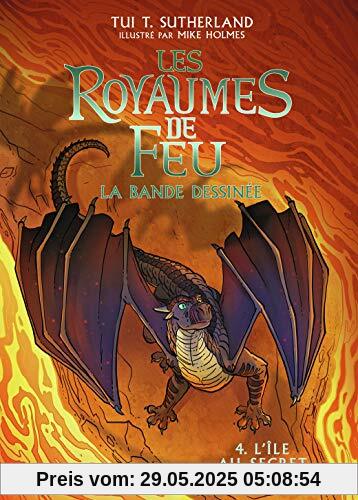 Les Royaumes de Feu: En bande dessinée-L'île au secret (4)