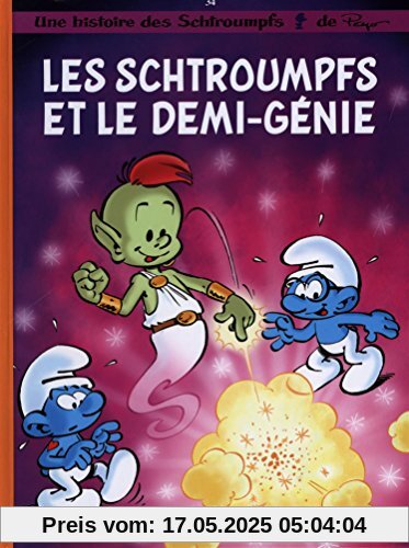 Les Schtroumpfs, Tome 34 : Les Schtroumpfs et le demi-génie