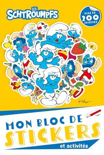 Les Schtroumpfs - Bloc de stickers et activités: Bloc de stickers et activités