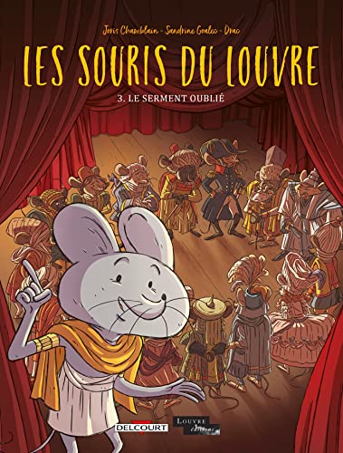 Les Souris du Louvre T03: Le Serment oublié von Éditions Delcourt