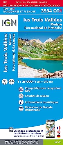Les Trois Vallées / Modane PN de La Vanoise (3534OTR) (TOP 25R)