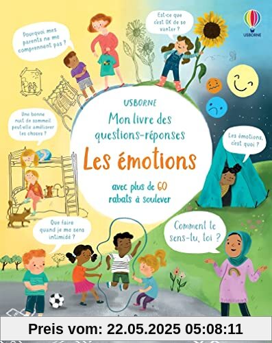 Les émotions - Mon livre des questions-réponses Les émotions - Mon livre des questions-réponses