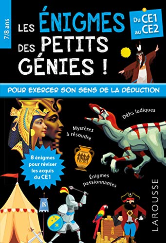 Les énigmes des petits génies CE1-CE2 von Larousse