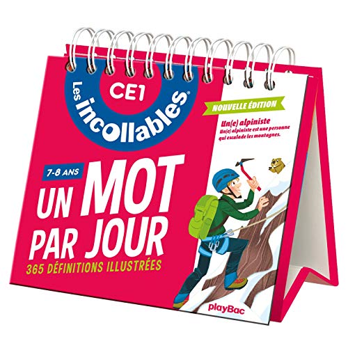 Les incollables - Un mot par jour - CE1 7/8 ans - Édition 2021: 365 définitions illustrées