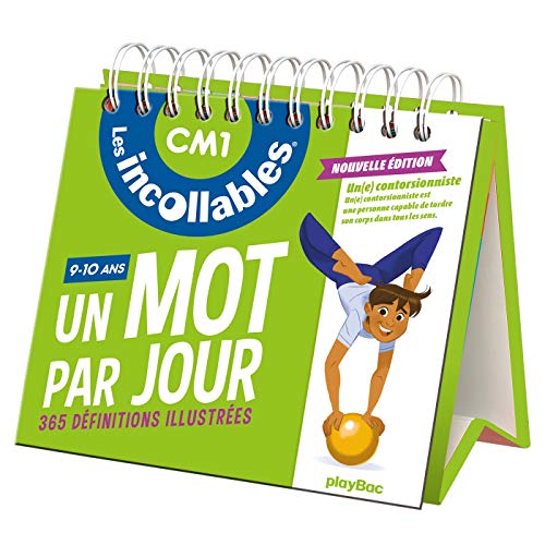 Les incollables - Un mot par jour - CM1 9/10 ans - Édition 2021: 365 définitions illustrées