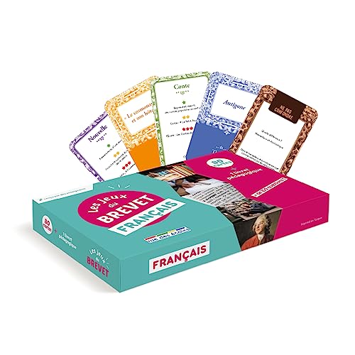Les jeux du Brevet Français: 80 cartes + 1 livret pédagogique von RUE DES ECOLES