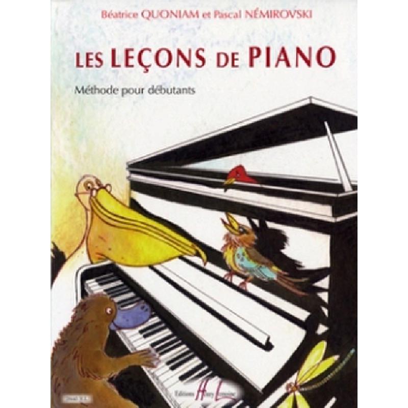 Les lecons de piano
