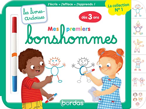 Les livres-ardoises - Mes premiers bonshommes