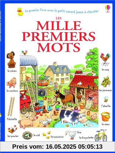 Les mille premiers mots (bleu)