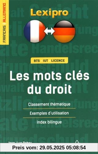 Les mots clés du droit