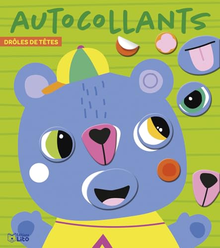 Les ours (AUTOCOLLANTS DRÔLES DE TÊTES À CRÉER) von LITO