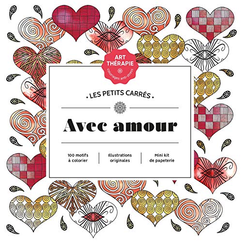 Les petits carrés d'Art-thérapie Avec amour Les petits carrés d'Art-thérapie Avec amour
