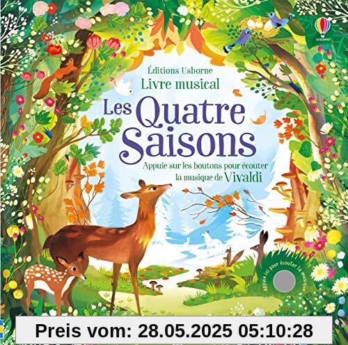 Les quatre saisons : Appuie sur les boutons pour écouter la musique de Vivaldi