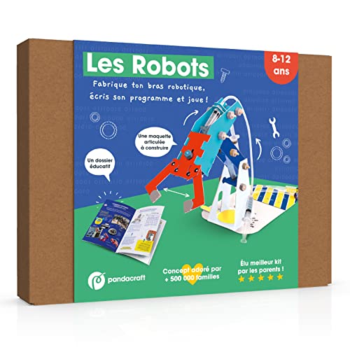 Les robots - Kit Pandacraft 8-12 ans: Fabrique ton bras robotique et joue en le faisant bouger Les robots - Kit Pandacraft 8-12 ans: Fabrique ton bras robotique et joue en le faisant bouger von PANDACRAFT