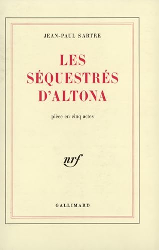 Les Séquestrés d'Altona: Pièce en cinq actes von GALLIMARD