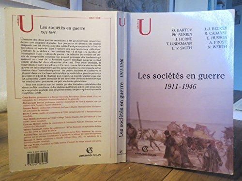 Les sociétés en guerre: 1911-1946