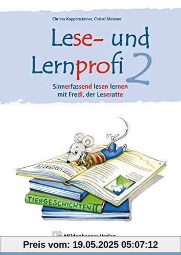 Lese- und Lernprofi 2 - Schülerarbeitsheft - silbierte Ausgabe: Sinnerfassend lesen lernen mit Fredi, der Leseratte, Klasse 2