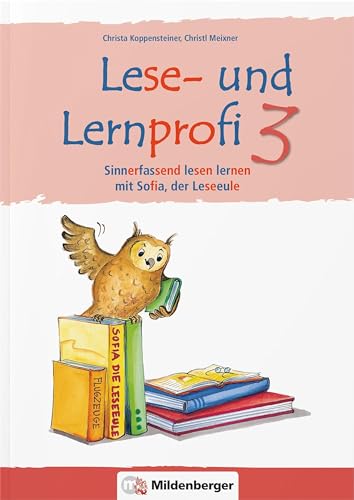 Lese- und Lernprofi 3 – Arbeitsheft – silbierte Ausgabe: Sinnerfassend lesen lernen mit Sofia der Leseeule, 3. Klasse (Lese- und Lernprofi: blau/rot silbiert) von Mildenberger Verlag GmbH