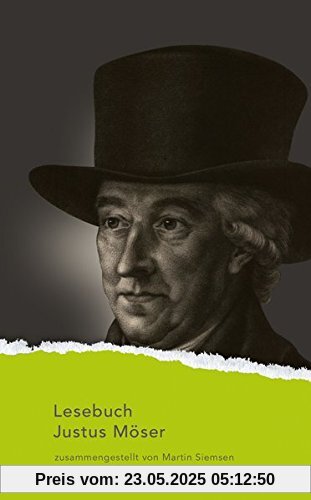 Lesebuch Justus Möser (Nylands Kleine Westfälische Bibliothek)