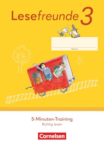Lesefreunde - Lesen - Schreiben - Spielen - Östliche Bundesländer und Berlin - Ausgabe 2022 - 3. Schuljahr: 5-Minuten-Training - Richtig lesen - Arbeitsheft Lesefreunde - Lesen - Schreiben - Spielen - Östliche Bundesländer und Berlin - Ausgabe 2022 - 3. Schuljahr: 5-Minuten-Training - Richtig lesen - Arbeitsheft