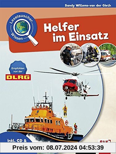 Leselauscher Wissen: Helfer im Einsatz (inkl. CD)