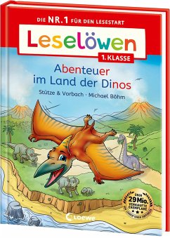 Leselöwen 1. Klasse - Abenteuer im Land der Dinos von Loewe / Loewe Verlag