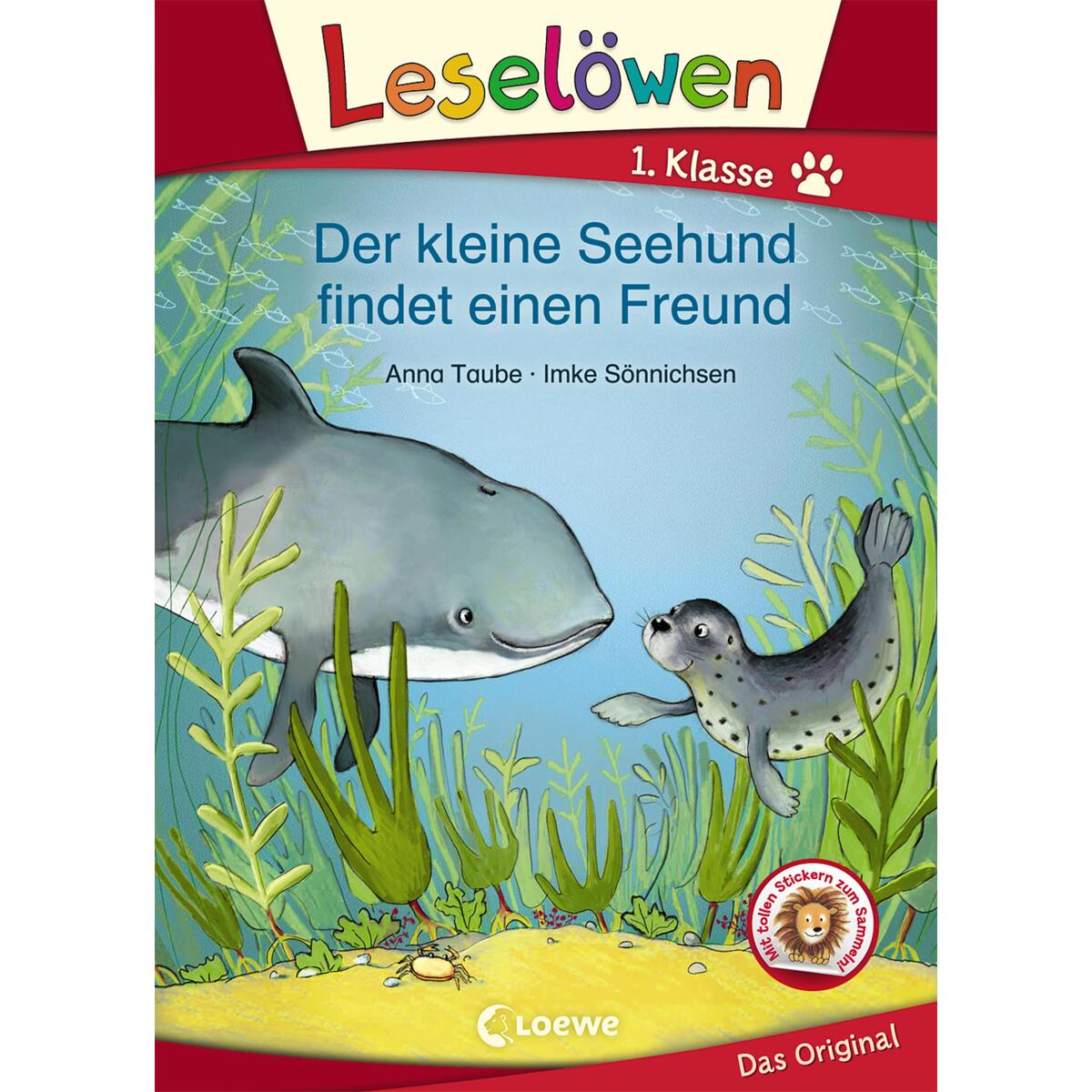 Leselöwen 1. Klasse - Der kleine Seehund findet einen Freund von Loewe Verlag GmbH