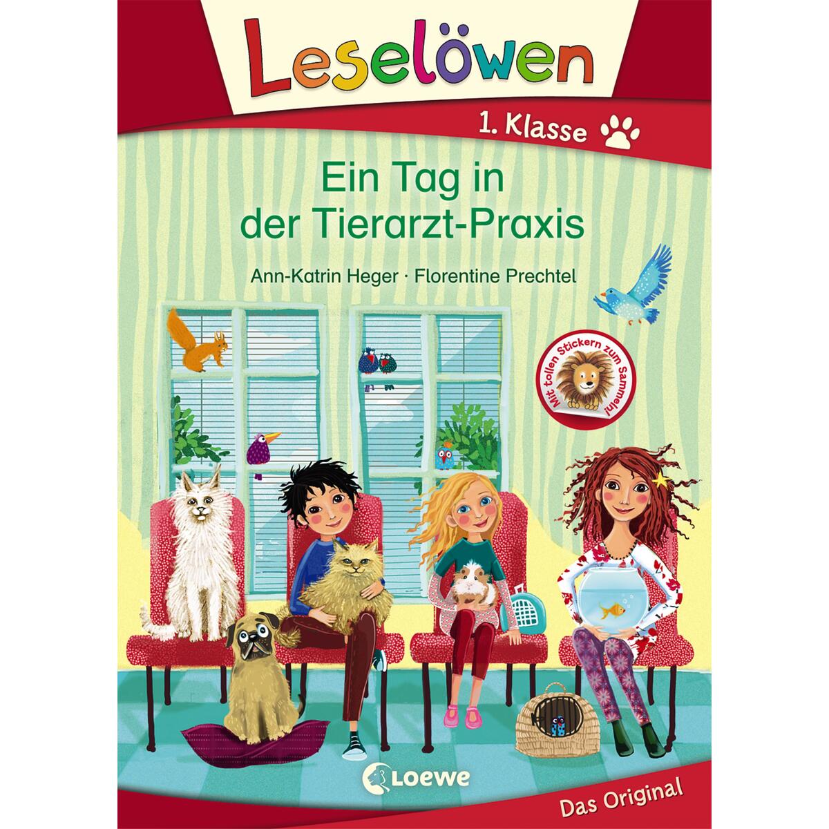 Leselöwen 1. Klasse - Ein Tag in der Tierarzt-Praxis von Loewe Verlag GmbH
