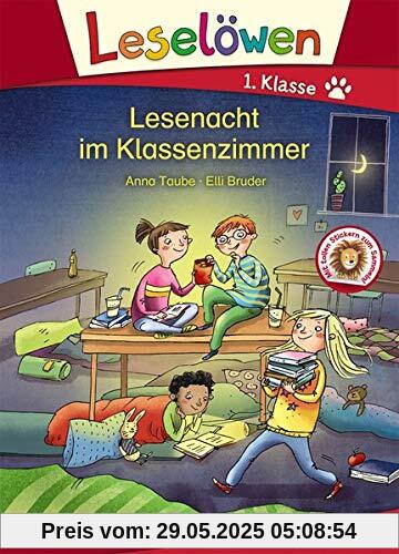 Leselöwen 1. Klasse - Lesenacht im Klassenzimmer