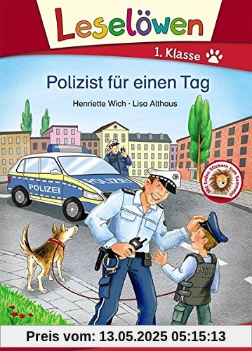 Leselöwen 1. Klasse - Polizist für einen Tag