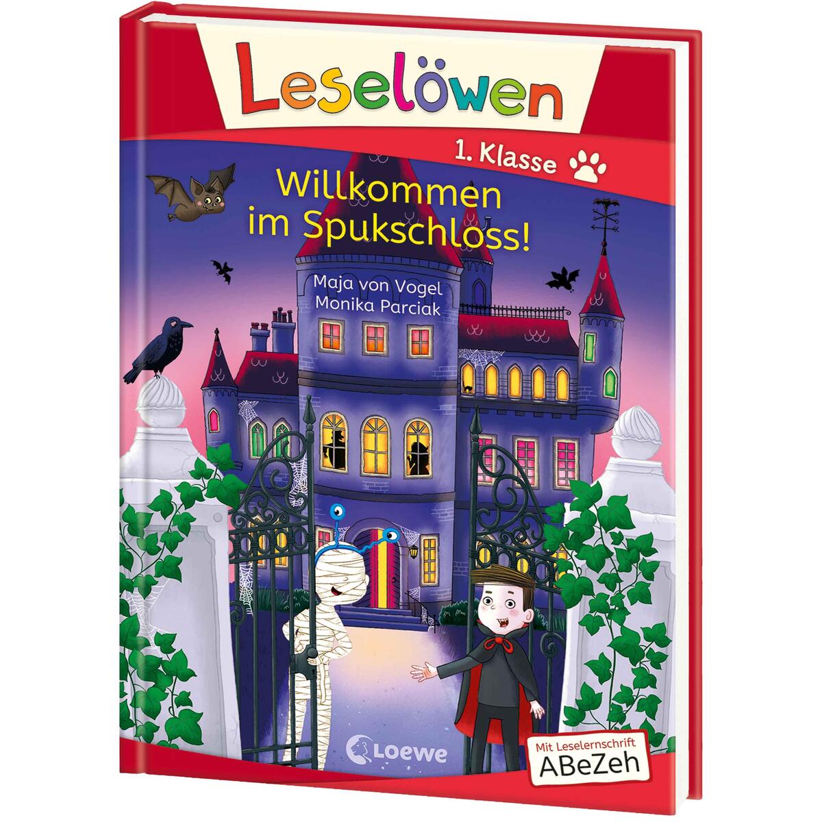 Leselöwen 1. Klasse - Willkommen im Spukschloss! (Großbuchstabenausgabe) von Loewe Verlag GmbH