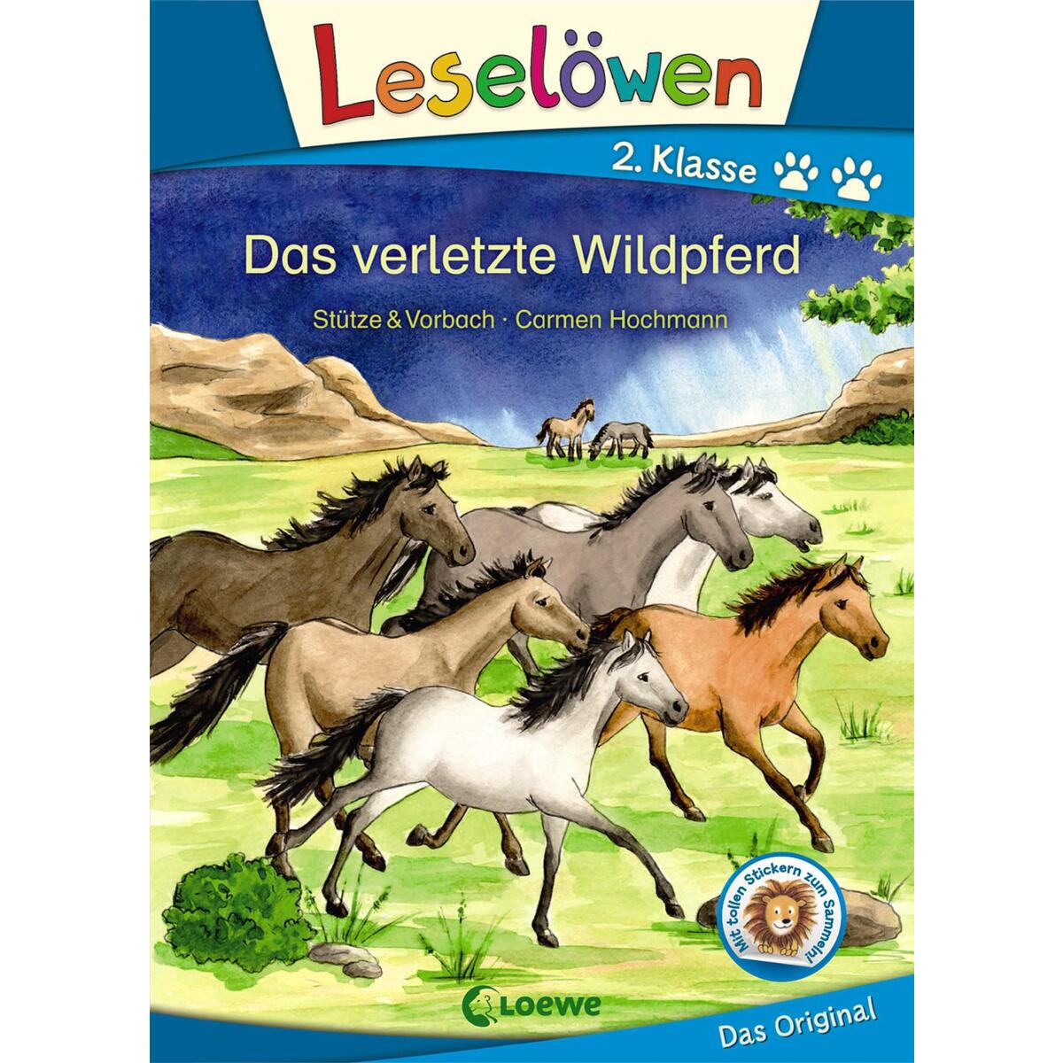 Leselöwen 2. Klasse - Das verletzte Wildpferd von Loewe Verlag GmbH