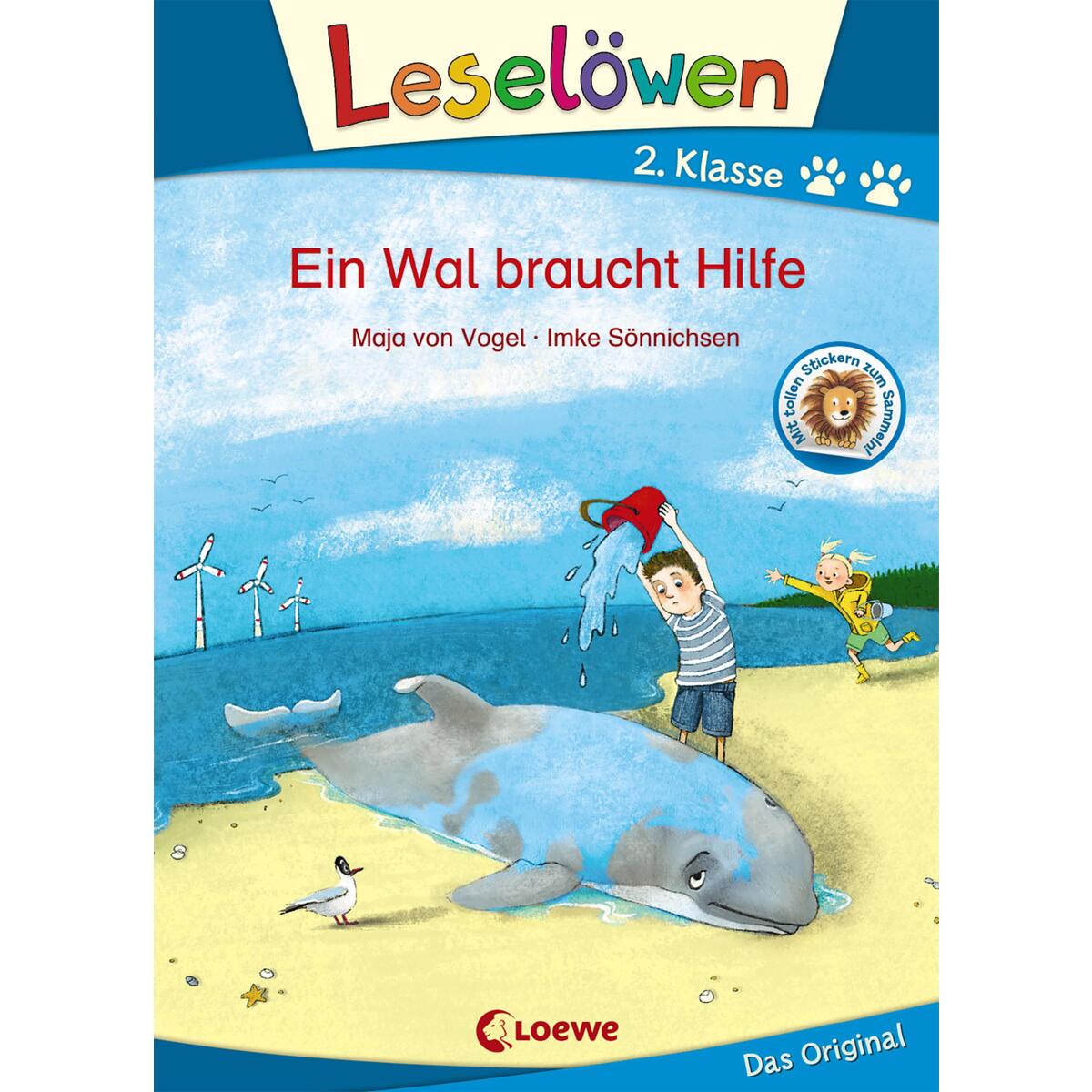 Leselöwen 2. Klasse - Ein Wal braucht Hilfe von Loewe Verlag GmbH