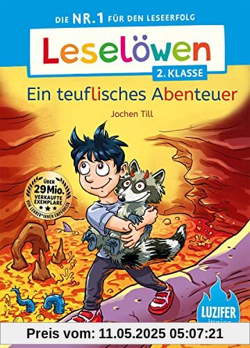 Leselöwen 2. Klasse - Ein teuflisches Abenteuer: Die Nr. 1 für den Leseerfolg - Mit Leselernschrift ABeZeh - Erstlesebuch für Kinder ab 7 Jahren