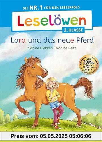 Leselöwen 2. Klasse - Lara und das neue Pferd: Die Nr. 1 für den Leseerfolg - Mit Leselernschrift ABeZeh - Erstlesebuch für Kinder ab 7 Jahren Leselöwen 2. Klasse - Lara und das neue Pferd: Die Nr. 1 für den Leseerfolg - Mit Leselernschrift ABeZeh - Erstlesebuch für Kinder ab 7 Jahren