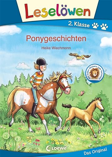 Leselöwen 2. Klasse - Ponygeschichten: Pferdebuch mit großer Fibelschrift für Kinder ab 7 Jahre