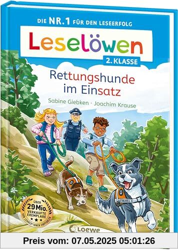 Leselöwen 2. Klasse - Rettungshunde im Einsatz: Die Nr. 1 für den Leseerfolg - Mit Leselernschrift ABeZeh - Erstlesebuch für Kinder ab 7 Jahren Leselöwen 2. Klasse - Rettungshunde im Einsatz: Die Nr. 1 für den Leseerfolg - Mit Leselernschrift ABeZeh - Erstlesebuch für Kinder ab 7 Jahren
