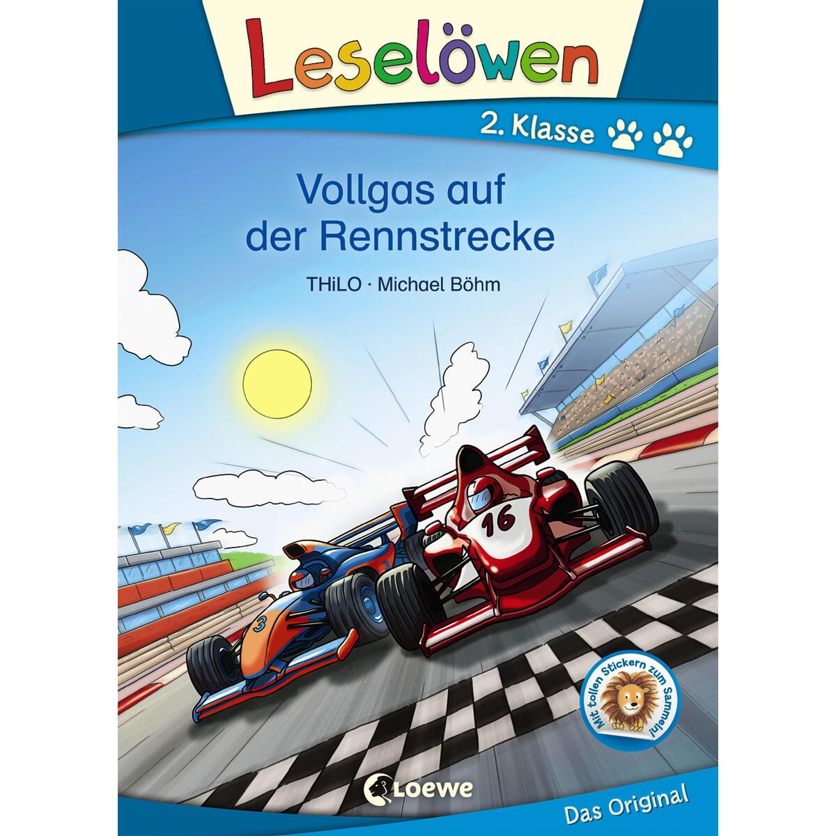 Leselöwen 2. Klasse - Vollgas auf der Rennstrecke Leselöwen 2. Klasse - Vollgas auf der Rennstrecke von Loewe Verlag GmbH