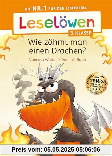 Leselöwen 3. Klasse - Wie zähmt man einen Drachen?: Die Nr. 1 für den Leseerfolg - Mit Leselernschrift ABeZeh - Lesespaß für Kinder ab 8 Jahren